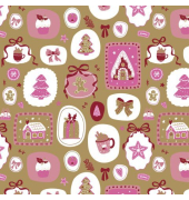 Weihnachtsservietten 227336 / Merry Deco, 3-lagig, 25x25cm