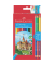 Farbstifte-Set ECO 12+3 Bicolor, 110312, farbig sortiert, sechskant, Packung