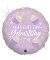 Folienballon Geburtstag pastell