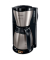 Kaffeemaschine Caf&eacute; Gaia HD7548/20, schwarz/silber, 1000 Watt, 10-15 Tassen