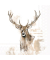 Motivservietten 13317875, mehrfarbig / Hirsch, 3-lagig, 33x33cm