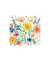 Servietten 13318430 / Vibrant spring, 3-lagig, 33x33cm