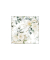 Servietten 13318455, mehrfarbig / Eukalyptus+Rosen, 3-lagig, 33x33cm