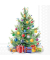 Motivservietten Weihnachten 33321100 / Weihnachtsbaum, 3-lagig, 33x33cm
