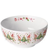 Weihnachts-Sch&uuml;ssel Elfen am Baum, 0,4 l AMBIENTE 34821075