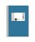 Gesch&auml;ftsbuch 608401010, STYLE, blau, A6, liniert, 70g, 96 Blatt / 192 Seiten