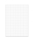 Briefblock 608742020 Style, ohne, Lineatur 22 / kariert, A4, 70g, blau, 50 Blatt