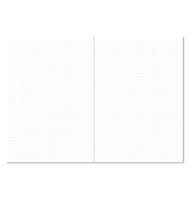 Notizbuch 044055000, gepunktet, 60g, 112 Blatt