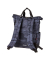 Rucksack Roll Top blue camouflage