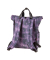 Rucksack Roll Top batik purple
