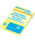 Haftnotizen 7584001-11, 75x51mm, farbig sortiert (gelb), rechteckig