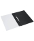 Schnellhefter Multiloch 1704001-01, A4, schwarz, Polyvinylchlorid (PVC), 80g, Vorderdeckel transparent