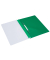 Schnellhefter Multiloch 1704001-06, A4, gr&uuml;n, Polyvinylchlorid (PVC), 80g, Vorderdeckel transparent