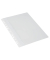 Schnellhefter Multiloch 1704001-09, A4, wei&szlig;, Polyvinylchlorid (PVC), 80g, Vorderdeckel transparent