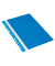 Schnellhefter Multiloch 1704001-10, A4, blau, Polyvinylchlorid (PVC), 80g, Vorderdeckel transparent