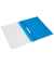 Schnellhefter Multiloch 1704001-10, A4, blau, Polyvinylchlorid (PVC), 80g, Vorderdeckel transparent