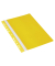 Schnellhefter Multiloch 1704001-11, A4, gelb, Polyvinylchlorid (PVC), 80g, Vorderdeckel transparent