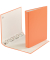 Ringbuch 3737001F-12, A4 4 Ringe 30mm Ring-&Oslash; Karton/Polypropylen orange