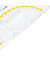 Kunststoff-Geodreieck 1555/2 glasklar 22,5cm mit Griff