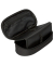 Federmappe oval klein schwarz 21x10x5cm mit Innenklappe 