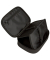 Federmappe oval gro&szlig; schwarz 21x15x5cm mit Innenklappe