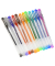 Gelschreiber Glitzer, 5110100-99, transparent (Schreibfarbe: 12-farbig sortiert), 1mm, mit Kappe