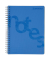 Collegeblock 7525201-10 Notes, kariert / kariert Rand links, A4, 80g, blau, 140 Blatt