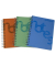 Collegeblock 7526201-06 Notes, kariert / kariert Rand links, A5, 80g, gr&uuml;n, 140 Blatt