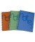 Collegeblock 7526201-10 Notes, kariert / kariert Rand links, A5, 80g, blau, 140 Blatt