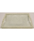 48425 Glasteller rechteckig 28x20,5cm, mit Perlen