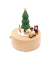 Deko Spieluhr Santa Claus natur