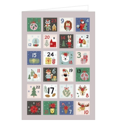 Weihnachtsumschl&auml;ge buntes Weihnachtsmotiv 21-10011, 11,5x17cm (BxH)
