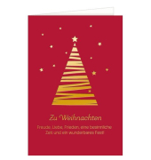 Weihnachtskarte Zu Weihnachten, 11,5 x 17 cm HANRA 22-11593