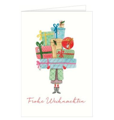 Weihnachtskarte Frohe Weihnachten, 11,5 x 17 cm HANRA 22-11588