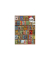 Notizbuch FTNBB01, FLAME TREE, mehrfarbig, A5, blanko, 80g, 88 Blatt / 176 Seiten