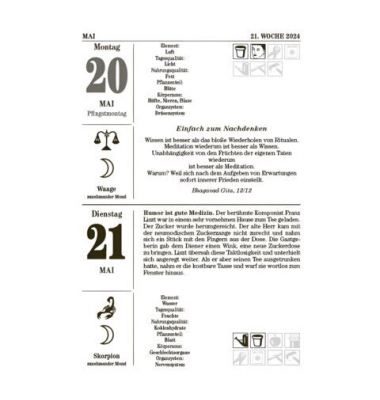 Mond-Jahrbuch 2027 GOLDMANN 18069