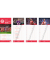 Familienkalender 20664, FC Bayern M&uuml;nchen, 1 Monat / 1 Seite, 3 Spalten, 16x35cm, 2027