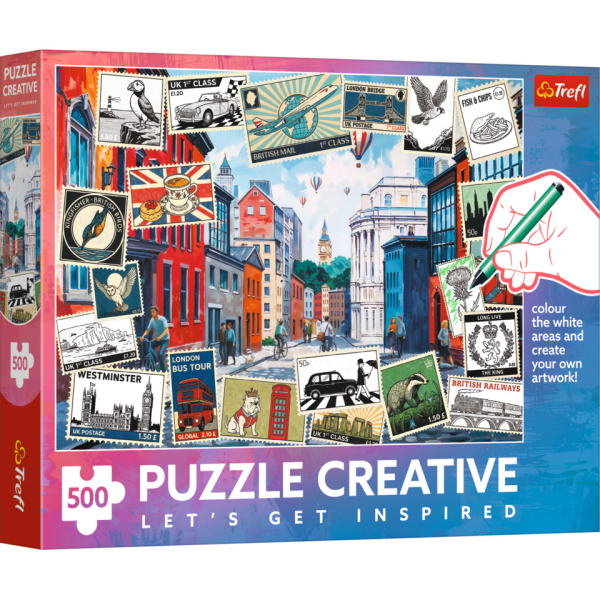 Trefl Puzzle Greetings from London 5900511375633 Trefl