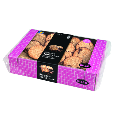 Geb&auml;ck Schoko-Hafertaler 525g