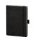Buchkalender 02-0146, V-Book, schwarz, 1 Woche / 2 Seiten, 14x21cm (A5), 2027