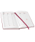 Buchkalender 02-0148, V-Book, braun, 1 Woche / 2 Seiten, 14x21cm (A5), 2027