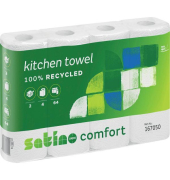 K&uuml;chenrollen Comfort 167059 2-lagig wei&szlig; Rolle &agrave; 64 Blatt