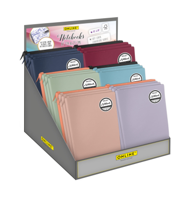 Notizbuch 16008/24, liniert, 80g, 80 Blatt