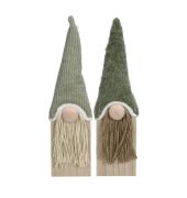 Weihnachtlicher Figur Wichtel gr&uuml;n