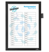 Magnetrahmen Duraframe Note schwarz A4 selbstklebend