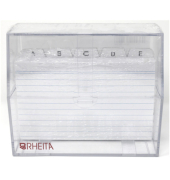 Karteikasten A6, transparent