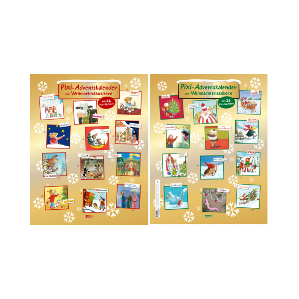 Carlsen Adventskalender 105415 sortiert 9783551054159 Carlsen