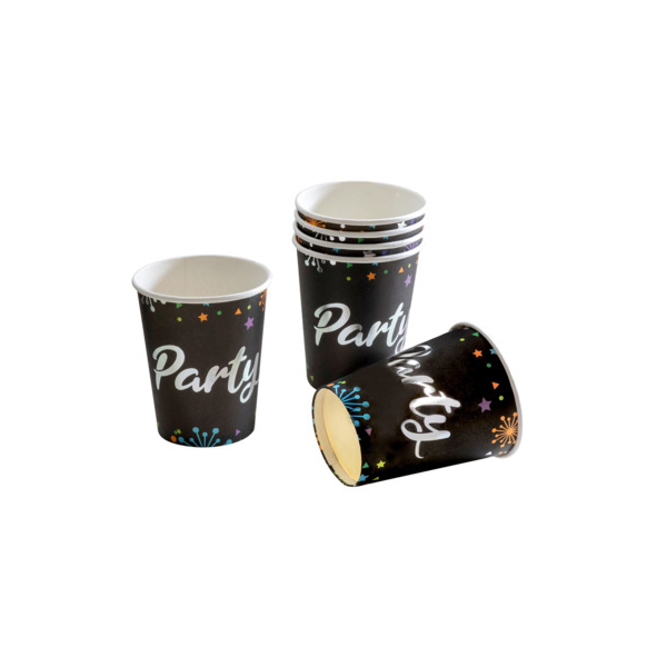 TIB Pappbecher Party 0,2l, 8er Pack 4002727198813 TIB