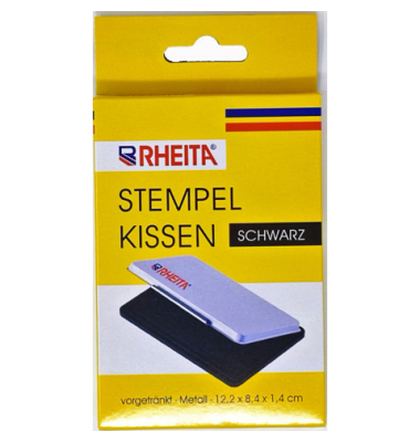 Stempelkissen 7x11cm Gr2 schwarz