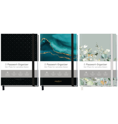 Passwort-Organizer 11556-0, 120g, 72 Blatt
